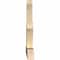 Ekena Millwork Saratoga Rough Sawn Timber Gable Bracket, Douglas Fir, 84"W x 38"H x 4"D x 6"F, 11/12 Pitch GBW084X38X0406SAR00RDF - alternate 4